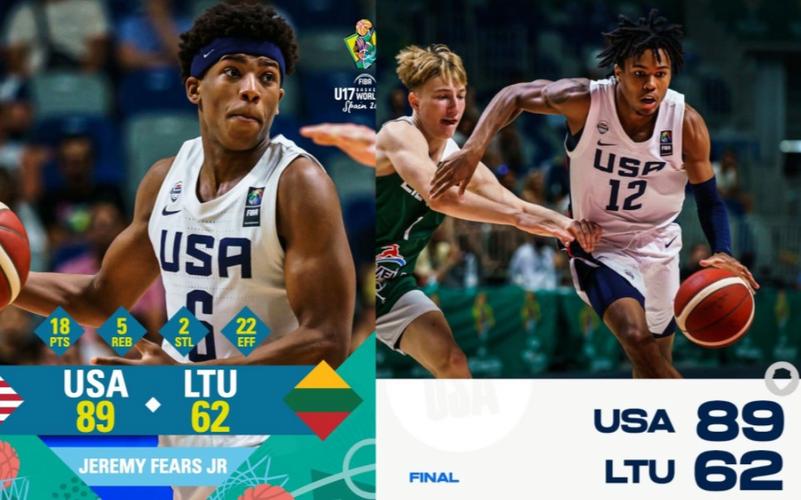 美国vs立陶宛篮球决赛